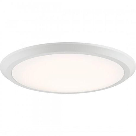 Quoizel VRG1620W Verge Flush mount 20"d white Flush Mount