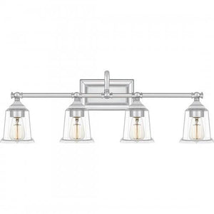 Quoizel NLC8604C Nicholas Bath 4 light polished chrome Bath Light