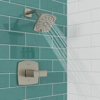 Pfister Brushed Nickel Deckard 1-handle Shower, Trim Only LG89-7DAK