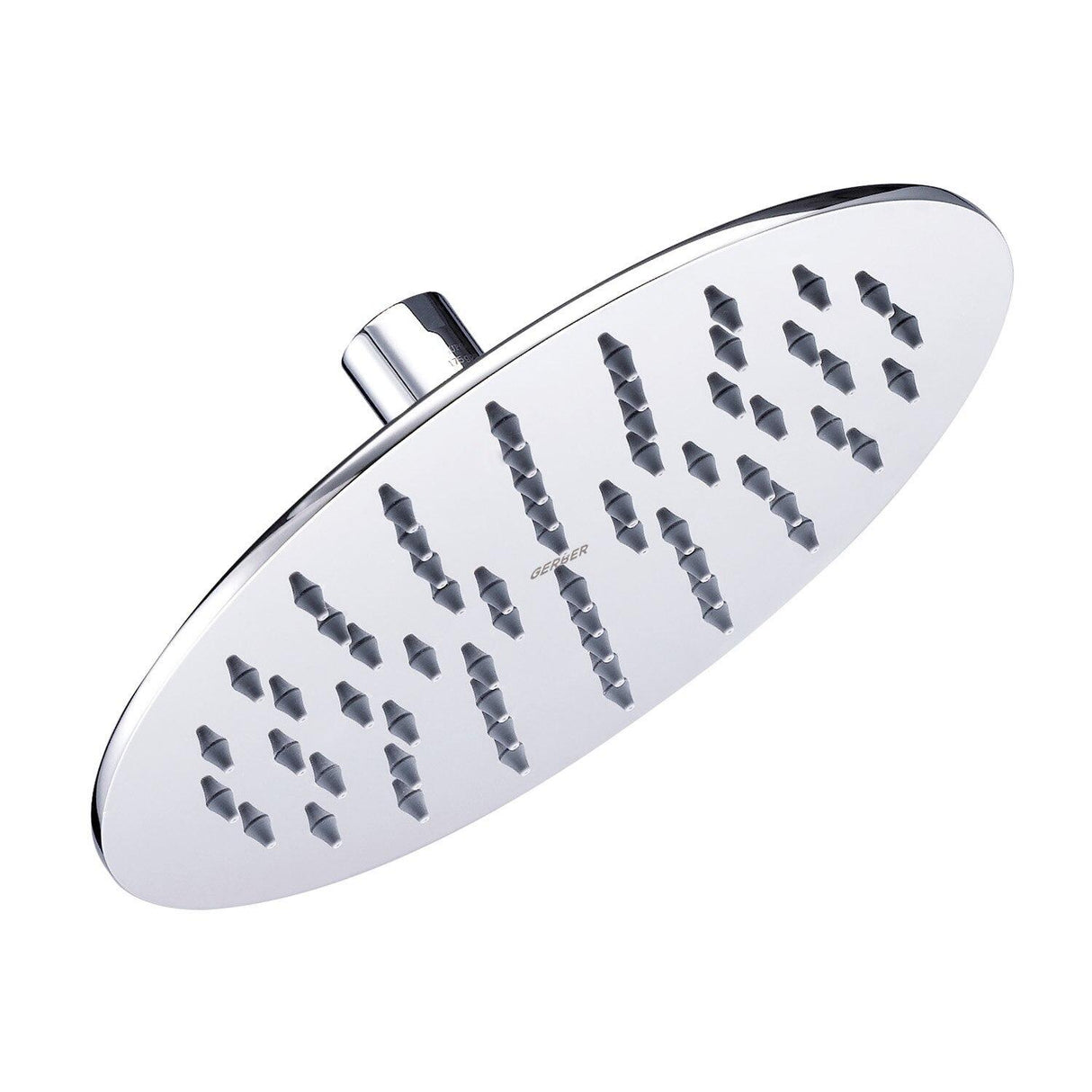 Gerber D460069BN Brushed Nickel Drench Round 8" Single Function Rain Showerhead, ...