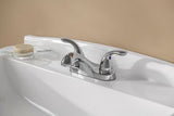 Pfirst Series 2-Handle 4" Centerset Bathroom Faucet in Polished Chrome