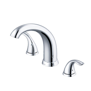 Gerber G00G8307BN Brushed Nickel Viper Two Handle Roman Tub Trim Kit W/out Spray