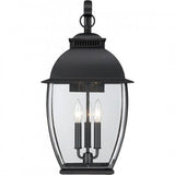 Quoizel BAN8411K Bain Outdoor wall lantern 11" mystic black Outdoor Lantern