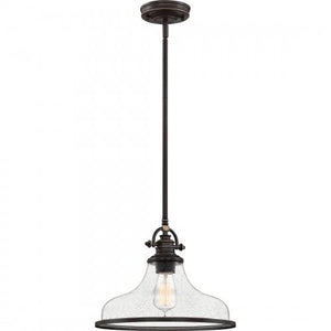 Quoizel GRTS2814PN Grant Pendant 1 light palladian bronze Pendant