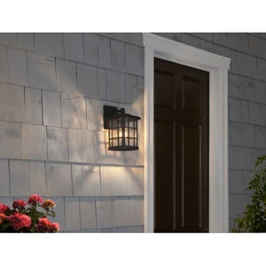 Quoizel SNN8408K Stonington Outdoor wall mystic black Outdoor Lantern