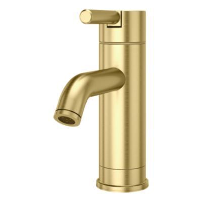 Pfister Brushed Gold Contempra Single Control, Centerset Bath Faucet LG42-NBG00