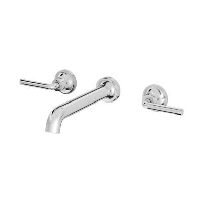 Pfister Polished Chrome 2-handle Wall Mount Bathroom Faucet LG49-TNT2C