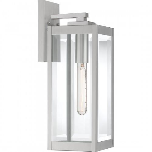 Quoizel WVR8406SS Westover Outdoor wall 1 light stainless steel Outdoor Lantern