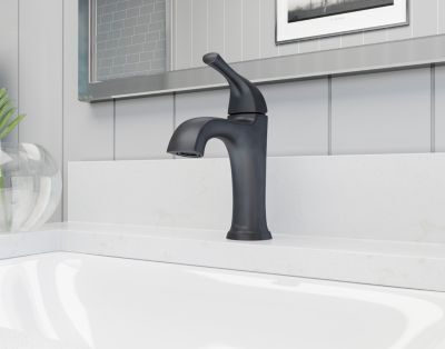 Pfister Matte Black Single Control Bathroom Faucet LG42-MCA0B