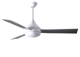 Matthews Fan DA-WH-BB Donaire wet location 3-Blade paddle fan constructed of 316 Marine Grade Stainless Steel