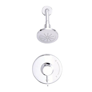 Gerber D501530BSTC Satin Black Amalfi Shower-only Trim Kit, 1.75GPM