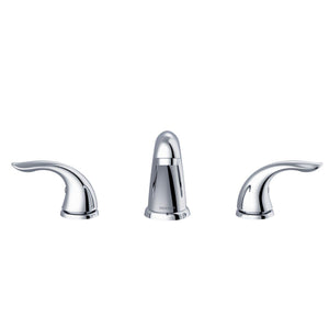 Gerber G0043377 Chrome Viper Two Handle Widespread Lavatory Faucet W/out Drain 1.2GPM