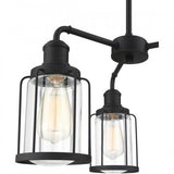 Quoizel LUD5020EK Ludlow Chandelier 3 light earth black Chandelier