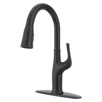 Pfister Tuscan Bronze 1-handle Pull-down Kitchen Faucet