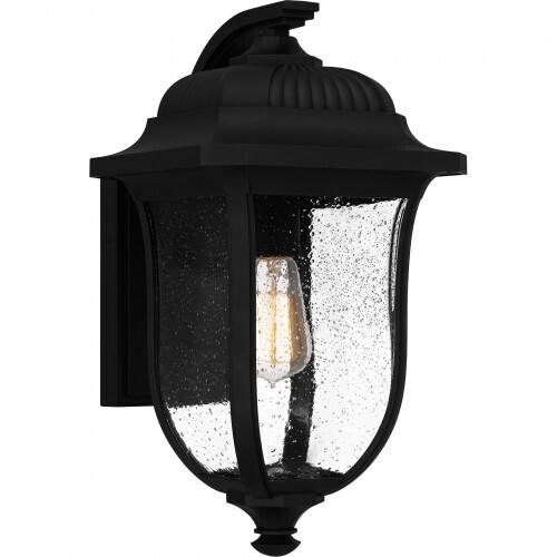 Quoizel MUL8409MBK Mulberry Outdoor wall 1 light matte black Outdoor Lantern