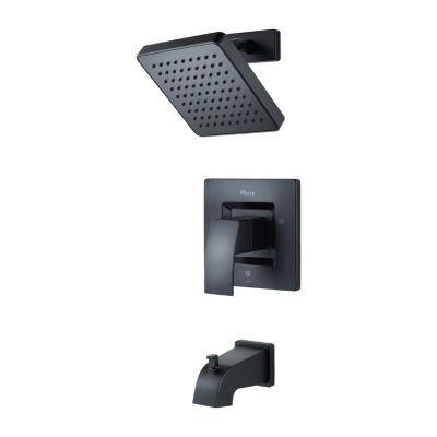 Pfister Black Kenzo 1-handle Tub & Shower, Trim Only LG89-8DFB