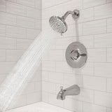 Weller 1-Handle Tub & Shower Trim in Polished Chrome