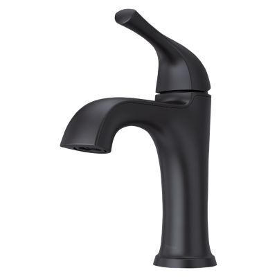 Pfister Matte Black Single Control Bathroom Faucet LG42-MCA0B