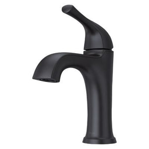 Pfister Matte Black Single Control Bathroom Faucet LG42-MCA0B