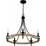 Quoizel CNI5026MBK Catania Chandelier 5 lights matte black Chandelier