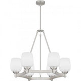 Quoizel PNG5028BN Penning Chandelier 6 lights brushed nickel Chandelier