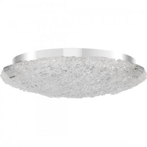 Quoizel PCWR1615C Winter Led 15"d semi flush plsh chrm Flush Mount
