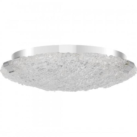 Quoizel PCWR1615C Winter Led 15"d semi flush plsh chrm Flush Mount