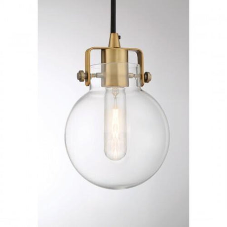 Quoizel SDL1506WS Sidwell Mini pendant weathered brass Mini Pendant