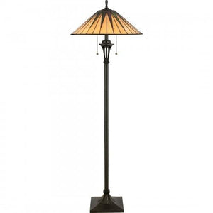 Quoizel TF9397VB Gotham Floor lamp tif vint brnz Floor Lamp