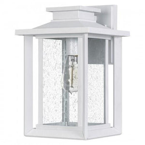 Quoizel WKF8409W Wakefield Outdoor wall 1 light white lustre Outdoor