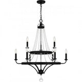 Quoizel ADL5030MBK Adelaide Chandelier 9 lights matte black Chandelier