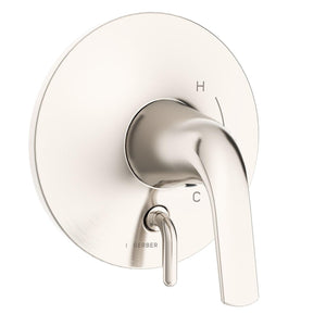Gerber D500434BNTC Brushed Nickel Lemora Valve-only Trim Kit, Diverter On Valve