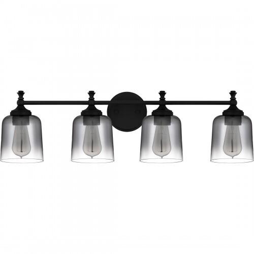 Quoizel JEN8631MBK Jenson Bath 4 lights matte black Bath Light