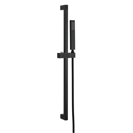 Gerber D461726BS Satin Black Versa Square 30" Slide Bar Assembly With Single FUN...