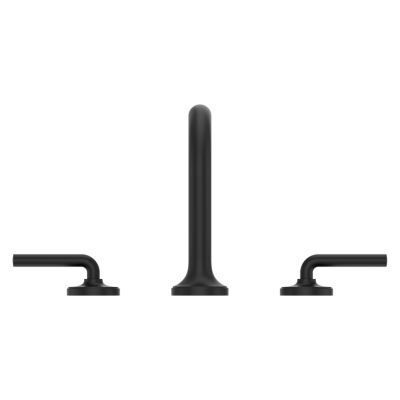 Pfister Matte Black 2-handle 8" Widespread Bathroom Faucet LG49-TNT3B