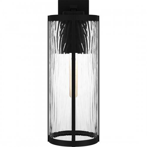 Quoizel CLP8407MBK Culpo Outdoor wall 1 light matte black. Outdoor Lantern