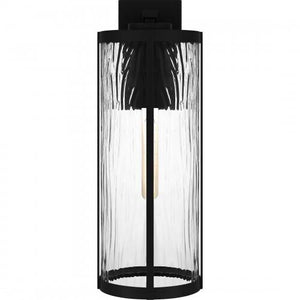 Quoizel CLP8407MBK Culpo Outdoor wall 1 light matte black. Outdoor Lantern