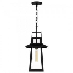 Quoizel DEV1910MBK Devonport Outdoor hanging 1 light matte black Outdoor