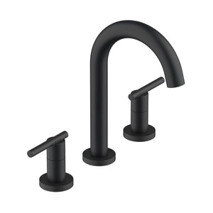 Gerber D303658BB Brushed Bronze Parma Two Handle Widespread Lavatory Faucet