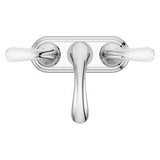 Pfirst Series 2-Handle 4" Centerset Bathroom Faucet in Polished Chrome