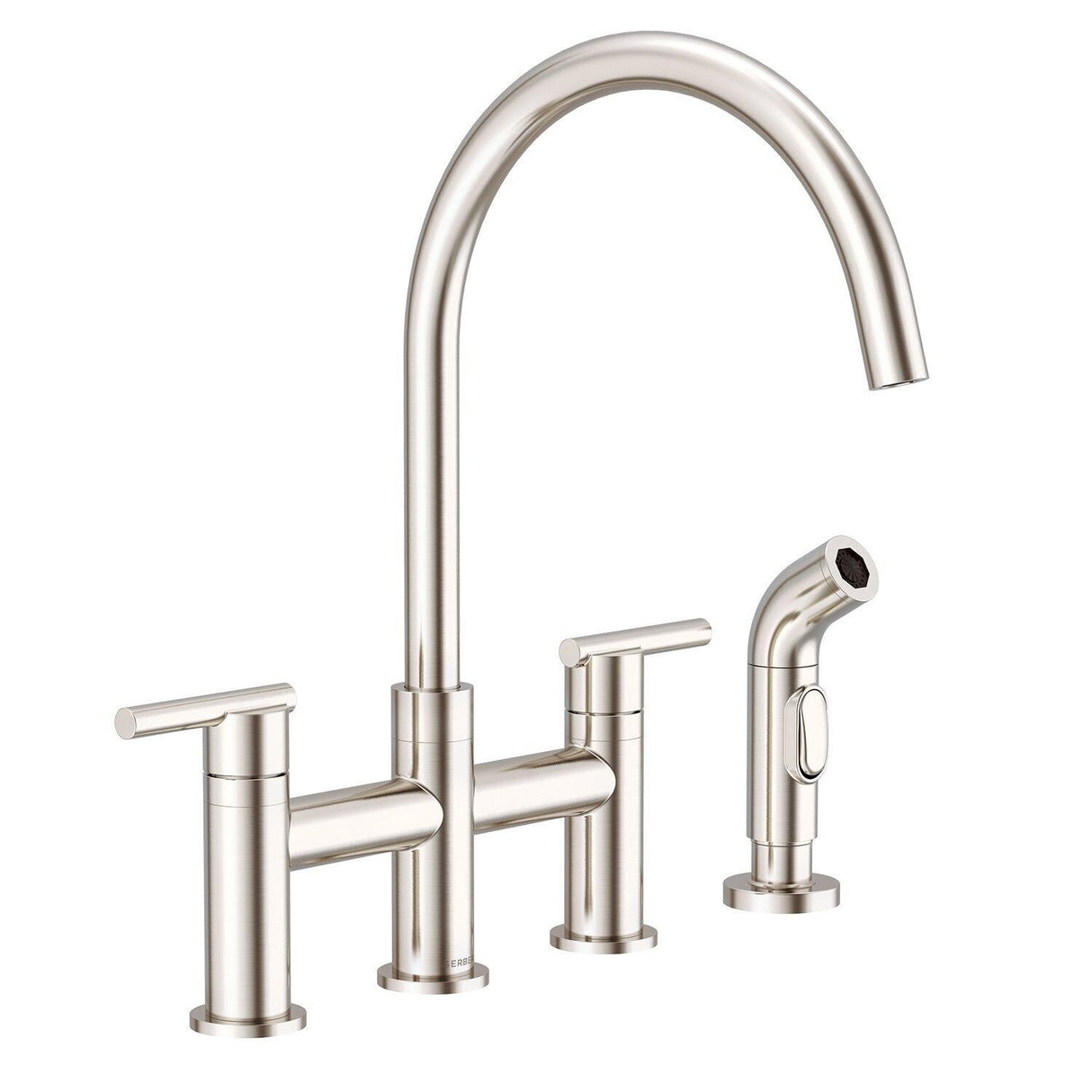 Gerber D424458BB Brushed Bronze Parma Two Handle Bridge Faucet