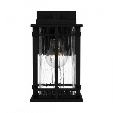 Quoizel MCL8405EK McAlister Outdoor wall 1 light earth black Outdoor