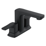 Gerber D307070BS Tribune Two Handle Centerset Bathroom Faucet - Satin Black