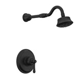 Gerber D501557BSTC Satin Black Opulence Shower-only Trim Kit, 1.75GPM