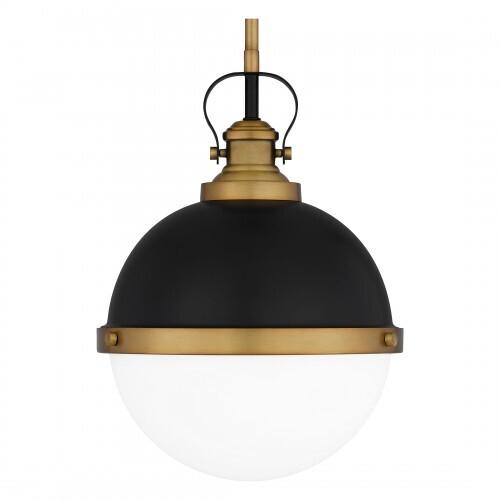 Quoizel QPP5352MBK Sullivan Mini pendant 1 light matte black Mini Pendant