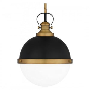 Quoizel QPP5352MBK Sullivan Mini pendant 1 light matte black Mini Pendant