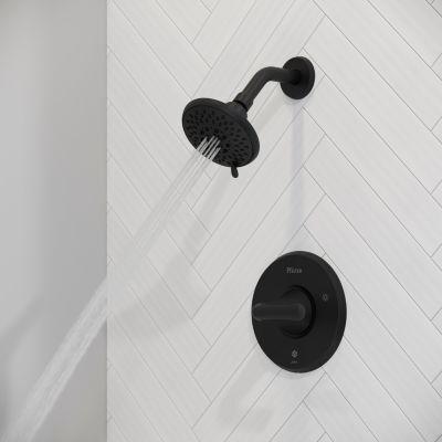 Pfister Matte Black 1-handle Shower Only Trim LG89-7MCAB