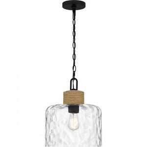 Quoizel BTC1512MBK Baltic Mini pendant 1 light matte black Mini Pendant