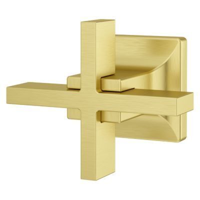 Pfister Brushed Gold Cross Robe Hook