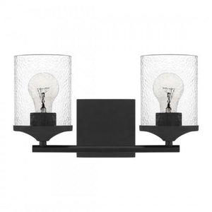 Quoizel ABR8614MBK Abner Bath 2 light matte black Bath